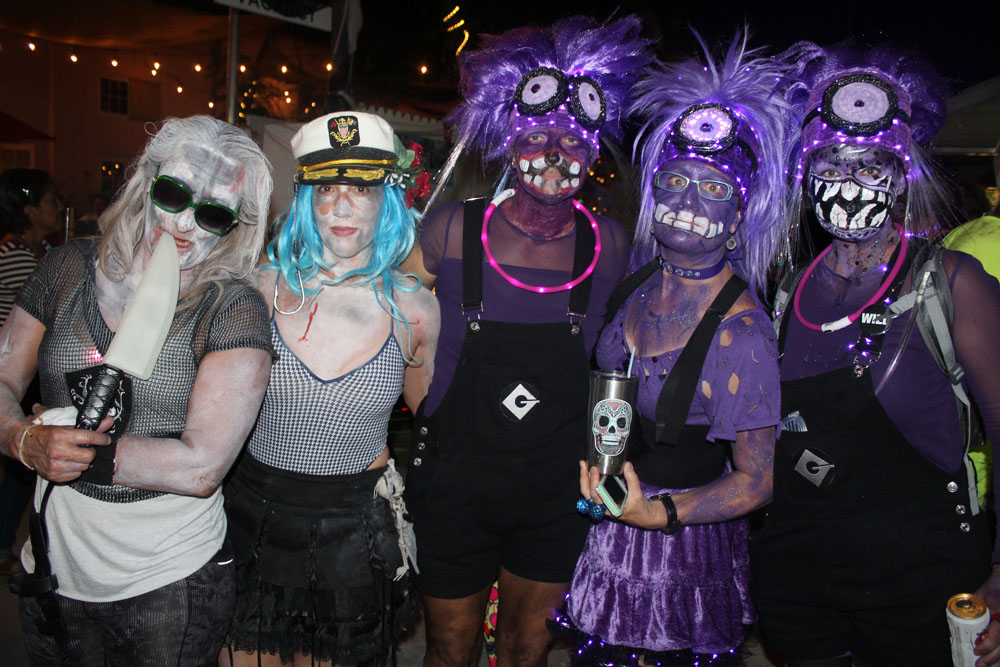 Zombie Bike Ride 2018 photo - Duval Street, Key West
